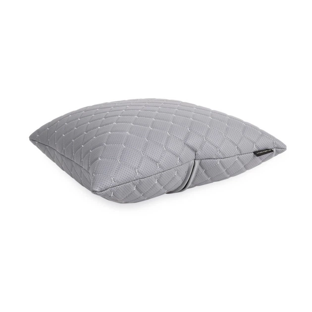 Подушка EVAtech ECO 40x40 см сіра з сірою ниткою (SPBCSGG) - Фото 3 Подушка EVAtech ECO 40x40 см сіра з сірою ниткою (SPBCSGG) - зображення 3