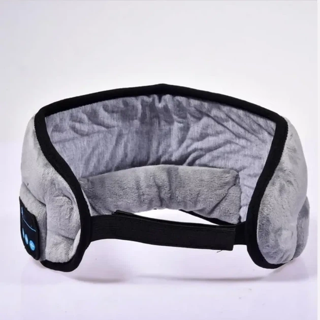 Маска для сну з навушниками MUSIC GOGGLES A183 з гарнітурою Bluetooth Сірий - Фото 10 Маска для сну з навушниками MUSIC GOGGLES A183 з гарнітурою Bluetooth Сірий - изображение 10