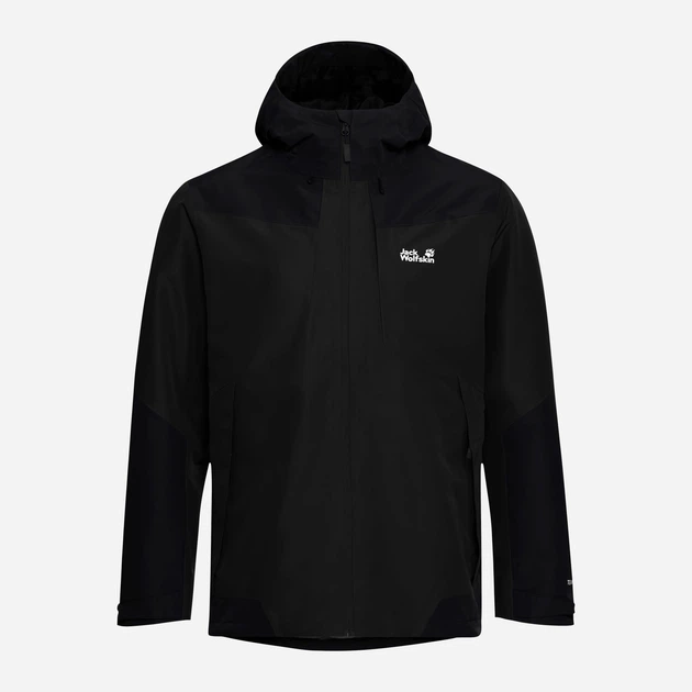 Спортивная ветровка мужская Jack Wolfskin Flextrail 2L Jkt M A65806-6350 XL Темно-серая (4064886774574) - изображение 7