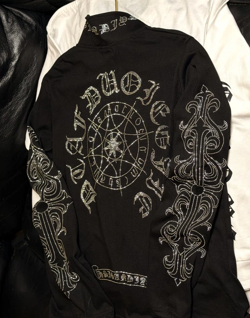 Зіп худі/бомбер унісекс Chrome Hearts M - зображення 14