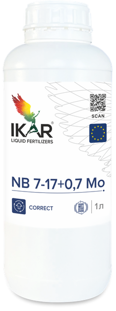 Добриво Ikar B + Mo 1 л 5% азоту 12% бору 0.5% молібдену - Фото 2 Добриво Ikar B + Mo 1 л 5% азоту 12% бору 0.5% молібдену - изображение 2