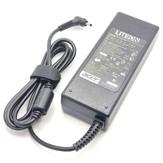 Блок живлення для ноутбука Acer 90W 19V 4.74A 3.0x1.1mm - Фото 1 Блок живлення для ноутбука Acer 90W 19V 4.74A 3.0x1.1mm - зображення 1