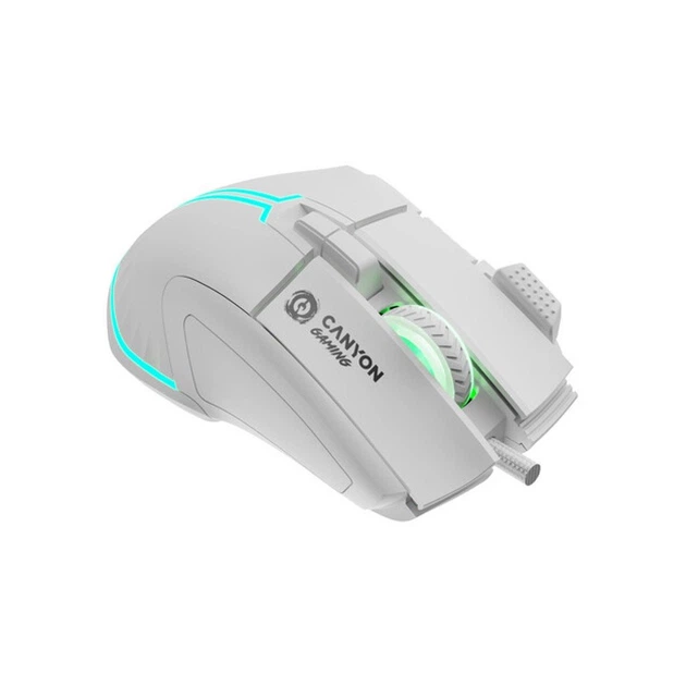 Мишка Canyon Fortnax GM-636 RGB USB White (CND-SGM636W) - изображение 5