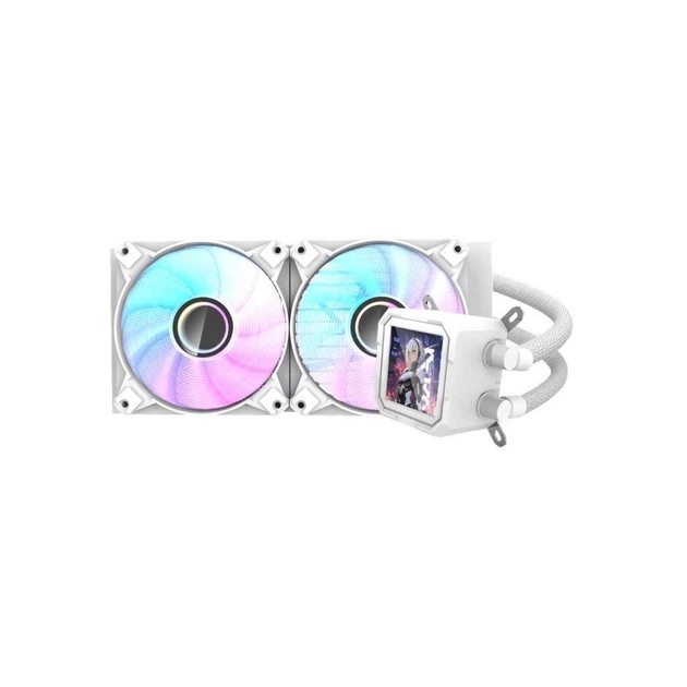 Система рідинного охолодження DARKFLASH DV240S WHITE - изображение 2