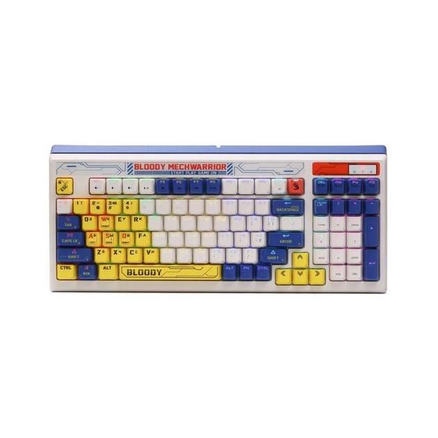 Клавіатура A4Tech Bloody B950 RGB LK Libra USB Warrior Blue (4711421995382) - Фото 1 Клавіатура A4Tech Bloody B950 RGB LK Libra USB Warrior Blue (4711421995382) - зображення 1