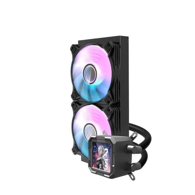 Система рідинного охолодження DARKFLASH DV240S BLACK - изображение 3