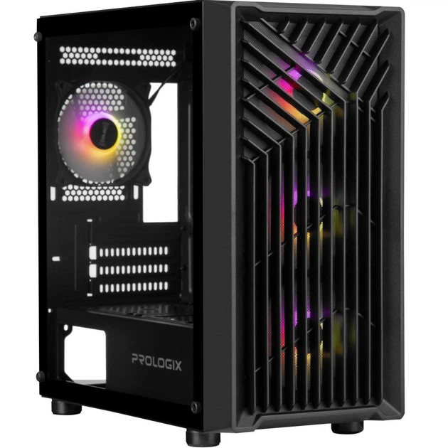 Корпус для ПК Prologix Flow GM-05RB Black - Фото 1 Корпус для ПК Prologix Flow GM-05RB Black - зображення 1