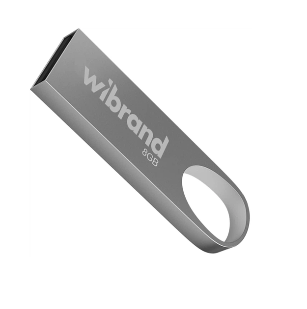 Флеш пам'ять Wibrand USB 2.0 8Gb Irbis Сірий 76262 - Фото 1 Флеш пам'ять Wibrand USB 2.0 8Gb Irbis Сірий 76262 - изображение 1
