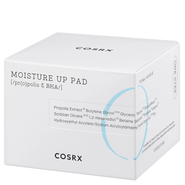 Cosrx - Отшелушивающие и увлажняющие диски для лица - One Step Moisture Up Pad - 70шт. - Фото 2 Cosrx - Отшелушивающие и увлажняющие диски для лица - One Step Moisture Up Pad - 70шт. - изображение 2