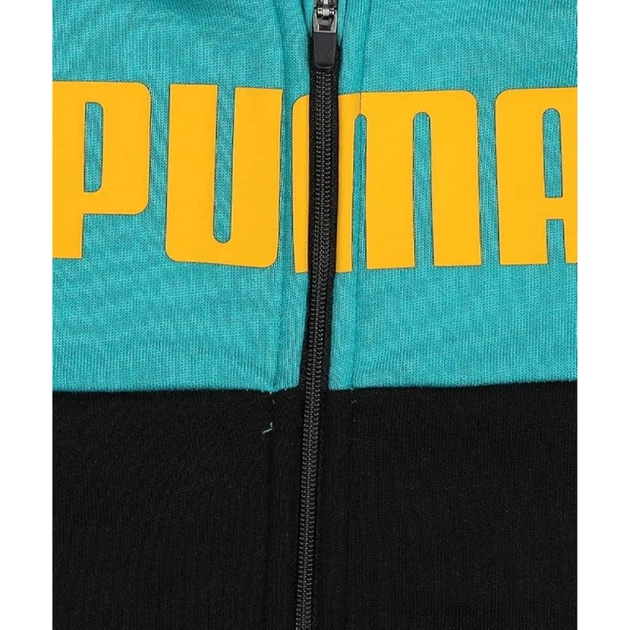 Костюм дитячий унісекс PUMA 67013727 98, бірюзовий/чорний - Фото 6 Костюм дитячий унісекс PUMA 67013727 98, бірюзовий/чорний - изображение 6