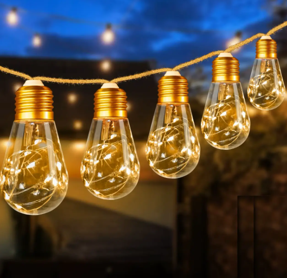 Уличная и домашняя LED гирлянда-светильник 8 м + 2 м — практичное и стильное решение для декоративного освещения дома, сада, террасы, беседки, балкона, веранды, двора или праздничной зоны. - Фото 2 Уличная и домашняя LED гирлянда-светильник 8 м + 2 м — практичное и стильное решение для декоративного освещения дома, сада, террасы, беседки, балкона, веранды, двора или праздничной зоны. - изображение 2