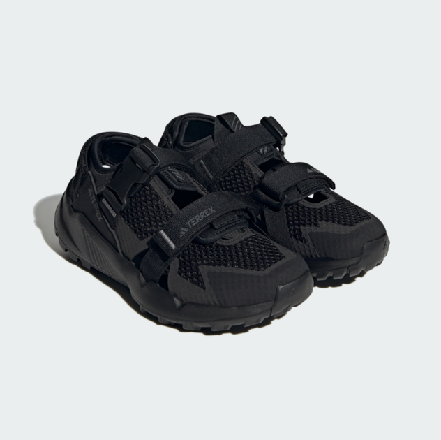 Сандаліі ADIDAS (у/с) TERREX Hydroterra IF7596 40 1/2, чорний - изображение 7