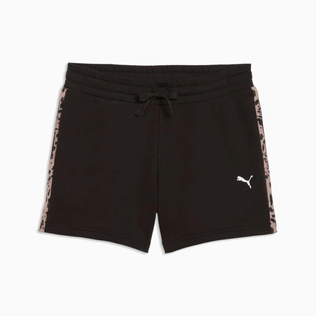 Шорти жіночі PUMA Essentials Graphics Animal 5" Shorts Women 69384401 s, чорний - Фото 4 Шорти жіночі PUMA Essentials Graphics Animal 5" Shorts Women 69384401 s, чорний - изображение 4