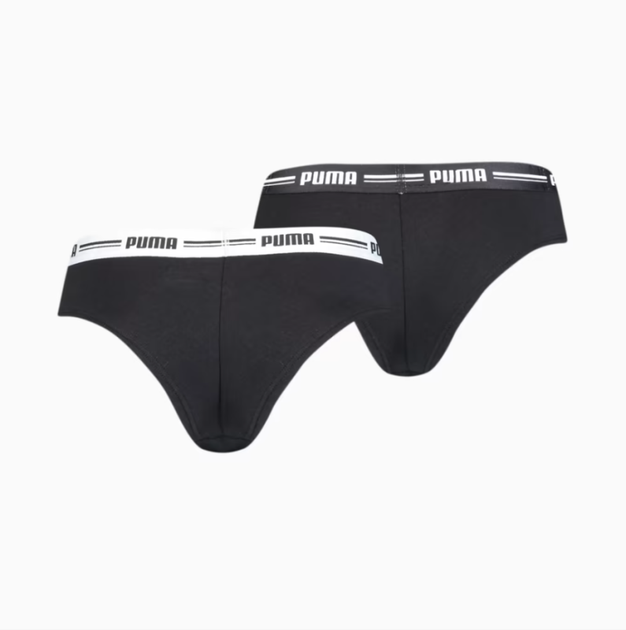 Жіноча спідня білизна PUMA WOMEN BRAZILIAN 2P PACK 90785603 l, чорний - Фото 2 Жіноча спідня білизна PUMA WOMEN BRAZILIAN 2P PACK 90785603 l, чорний - зображення 2