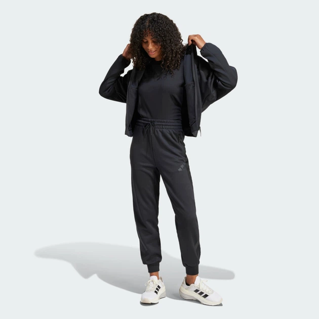 Брюки жіночі ADIDAS Z.N.E. JE7842 s, чорний - зображення 4