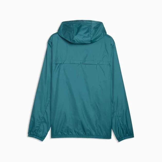 Вітрівка чоловіча PUMA Essentials Regular Windbreaker Men 68462541 xxl, зелений - Фото 2 Вітрівка чоловіча PUMA Essentials Regular Windbreaker Men 68462541 xxl, зелений - зображення 2