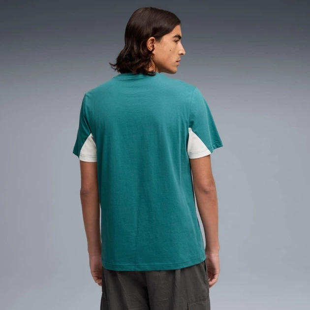 Футболка чоловіча PUMA Essentials Block Tee Men 69169841 s, кольоровий - изображение 5