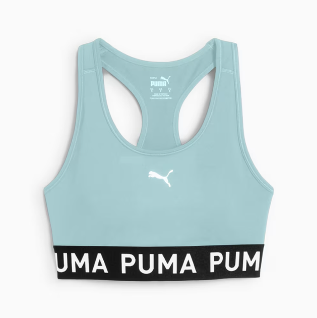Топ Спортивний PUMA 4KEEPS Elastic Bra 52696216 l, бірюзовий - Фото 1 Топ Спортивний PUMA 4KEEPS Elastic Bra 52696216 l, бірюзовий - зображення 1