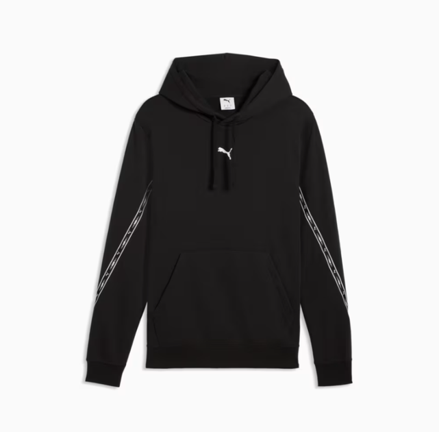 Худі чоловіче PUMA Essentials Tape Hoodie Men 69169401 m, чорний - Фото 1 Худі чоловіче PUMA Essentials Tape Hoodie Men 69169401 m, чорний - изображение 1