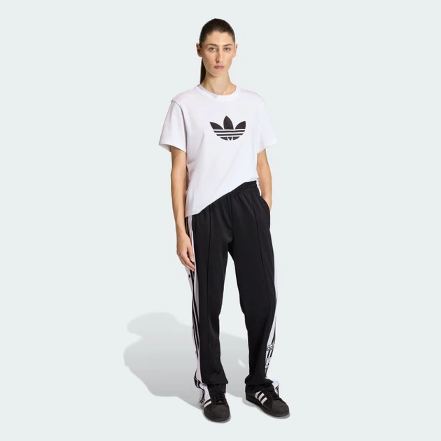 Брюки жіночі ADIDAS ADIBREAK KD2932 xl, чорний/білий - зображення 3
