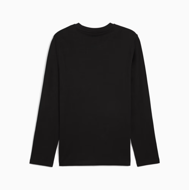 Лонгслів чоловічий PUMA Essentials No. 1 Logo Long Sleeve Tee Men 68254601 xl, чорний - Фото 7 Лонгслів чоловічий PUMA Essentials No. 1 Logo Long Sleeve Tee Men 68254601 xl, чорний - изображение 7