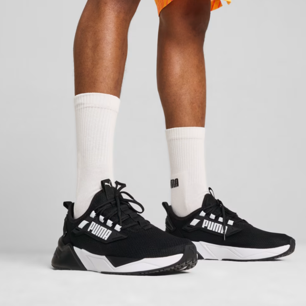 Кросівки чоловічі PUMA Retaliate 3 Running Shoes Unisex 37947809 42.5, чорний/білий - Фото 2 Кросівки чоловічі PUMA Retaliate 3 Running Shoes Unisex 37947809 42.5, чорний/білий - изображение 2