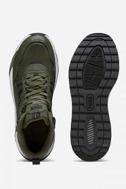 Черевики чоловічі Puma Trinity Mid Hybrid 39232702*AW25 44, хакі - изображение 3