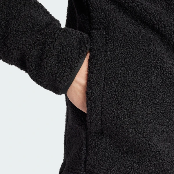 Спортивна кофта Terrex Xploric High Pile Fleece IW0231 xl, чорний - зображення 4