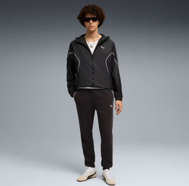 Брюки чоловічі PUMA Essentials Tape Sweatpants Men 69169501 xxl, чорний - Фото 3 Брюки чоловічі PUMA Essentials Tape Sweatpants Men 69169501 xxl, чорний - изображение 3