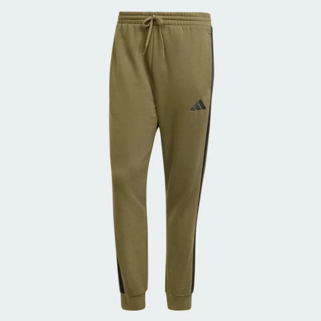 Флісові штани ADIDAS Essentials 3-Stripes JD1857 xxl, хакі - Фото 6 Флісові штани ADIDAS Essentials 3-Stripes JD1857 xxl, хакі - изображение 6