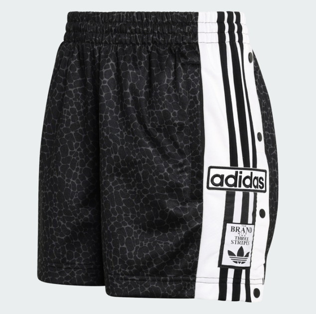 Шорти жіночі ADIDAS AOP ADI-BREAK KD2837 m, чорний/білий - изображение 2