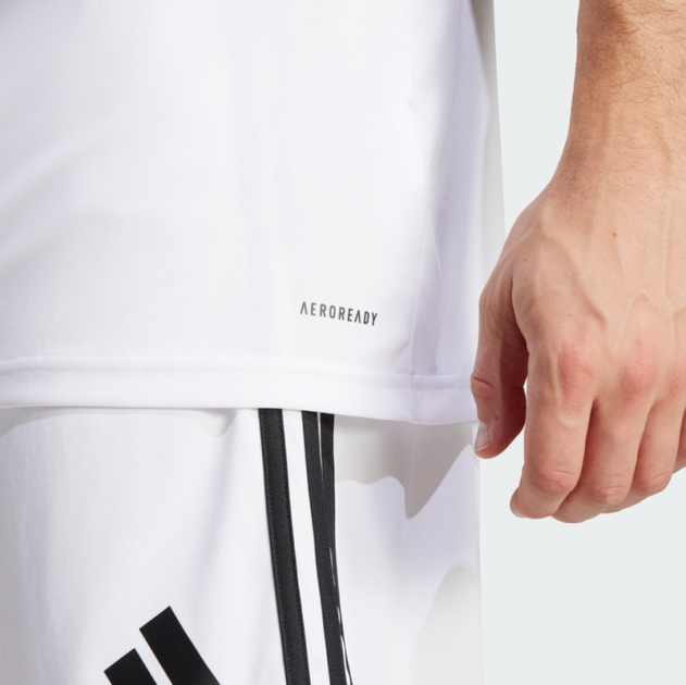 Футболка Джерсі ADIDAS Squadra 25 JG5835 s, білий/чорний - изображение 7