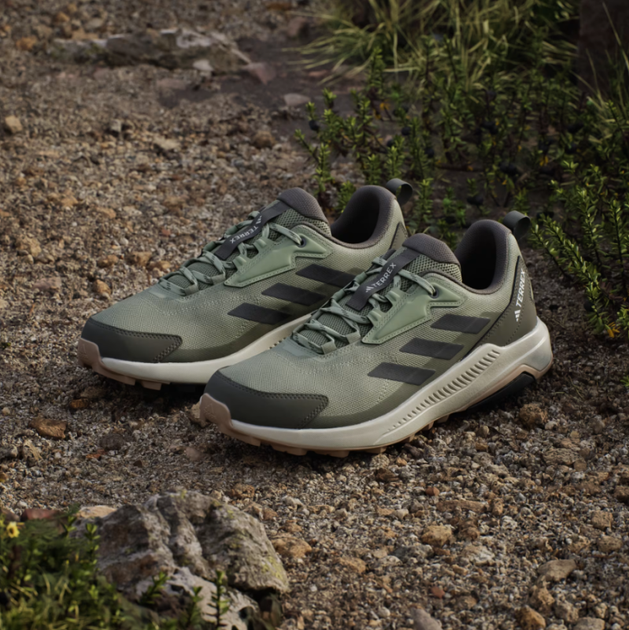 Кросівки туристичні ADIDAS Terrex Anylander JR6599 42, темний/зелений - зображення 7