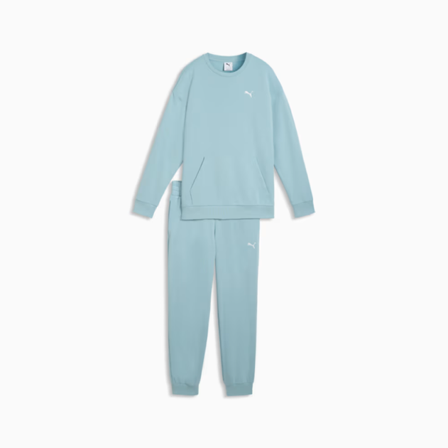 Костюм жіночий Puma Relaxed Sweat Suit TR cl 69190047 l, бірюзовий - изображение 4