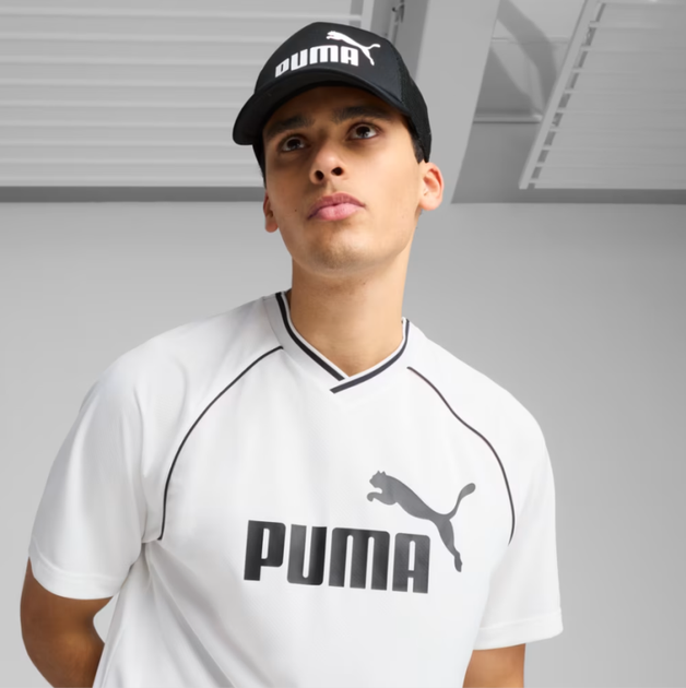 Кепка Puma ESS No. 1 Logo Trucker Cap 02598601 o/s, чорний/білий - зображення 2
