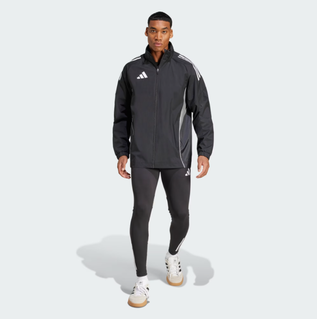 Вітрівка чоловіча ADIDAS Tiro 25 Competition All-Weather Jack IW0427 xl, чорний - зображення 5