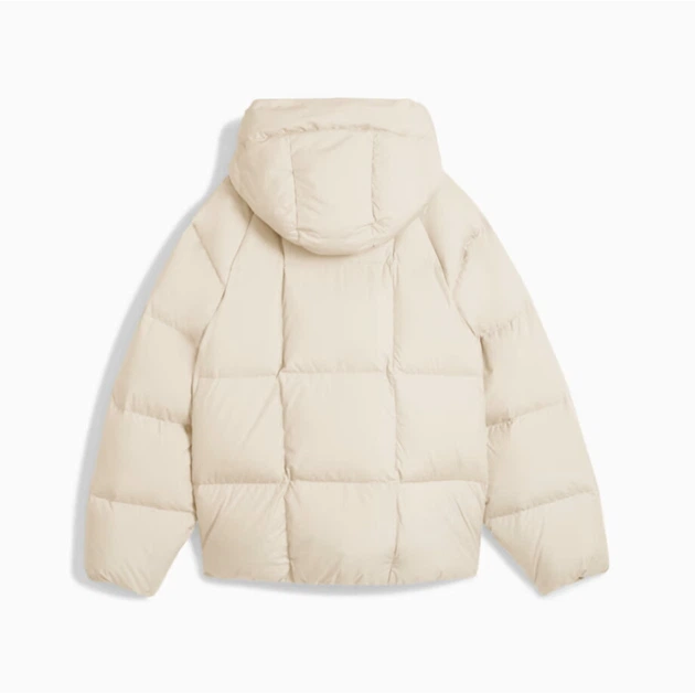 Пуховик жіночий PUMA Hooded Down Puffer Jacket Women 68839287 xl, бежевий - Фото 5 Пуховик жіночий PUMA Hooded Down Puffer Jacket Women 68839287 xl, бежевий - изображение 5