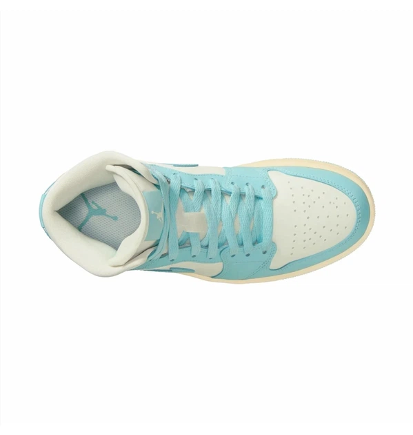Кросівки жіночі Nike 1 Retro Mid 36 Комбінований BQ6472-132 - Фото 2 Кросівки жіночі Nike 1 Retro Mid 36 Комбінований BQ6472-132 - зображення 2