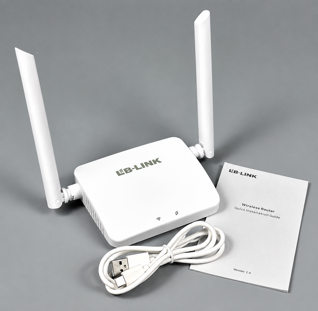 4G LTE Wi-Fi роутер LB-LINK с SIM-картой, 2.4 ГГц, маршрутизатор до 300 Мбит/с - изображение 5