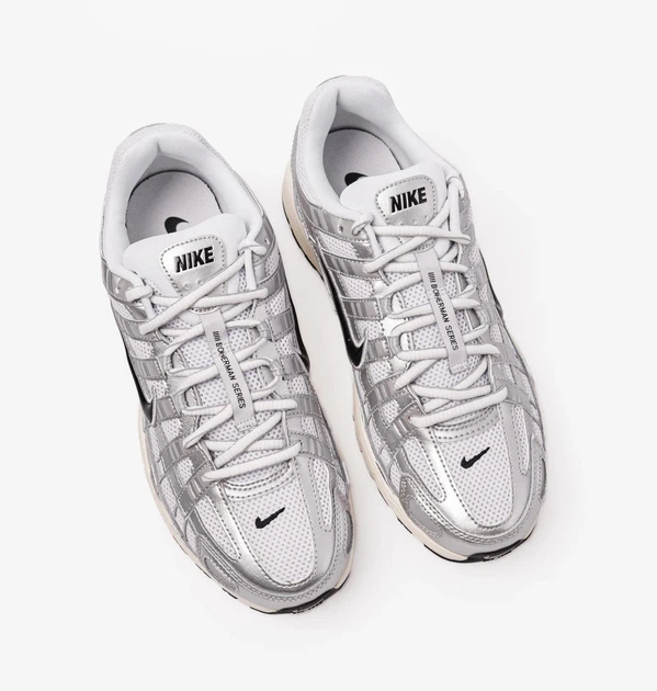 Кроссовки унисекс Nike P-6000 46 Серебристый CD6404-105 - изображение 4