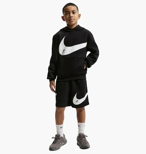 Шорты детские Nike Sportswear Club Big Kids French Terry Shorts Black M рост 140 см Черный IF2752-010 - Фото 1 Шорты детские Nike Sportswear Club Big Kids French Terry Shorts Black M рост 140 см Черный IF2752-010 - изображение 1