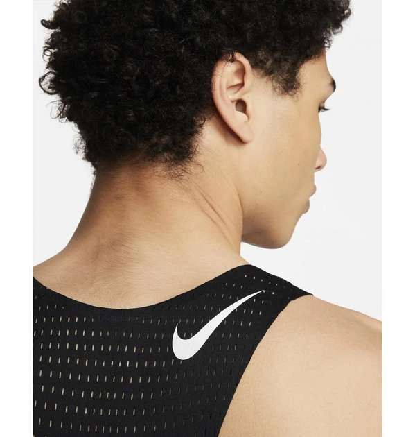 Майка мужская Nike Dri-Fit Adv Aeroswift Black M Чорний FN4231-010 - изображение 6
