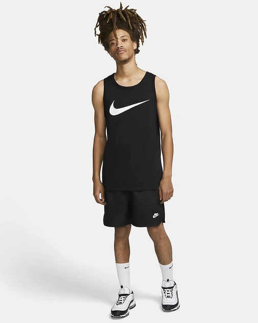 Майка мужская Nike Sportswear Tank Top M Чорний FB9764-010 - изображение 4