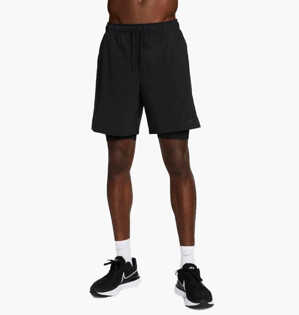 Шорты мужские Nike Unlimited Dri-Fit 7 2-In-1 Versatile Shorts Black S Черный DV9334-010 - Фото 1 Шорты мужские Nike Unlimited Dri-Fit 7 2-In-1 Versatile Shorts Black S Черный DV9334-010 - изображение 1