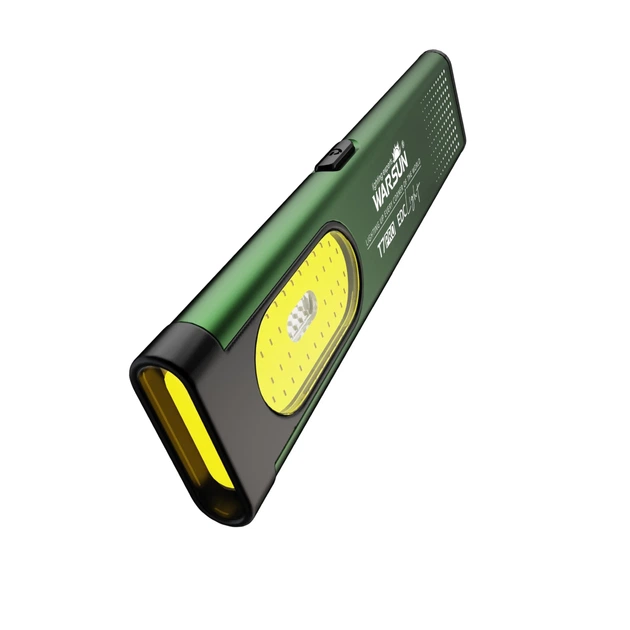 Ліхтар акумуляторний Warsun T7 PRO EDC 600lm Type-C 450 mAh IP44 з кліпсою, зелений - Фото 1 Ліхтар акумуляторний Warsun T7 PRO EDC 600lm Type-C 450 mAh IP44 з кліпсою, зелений - зображення 1
