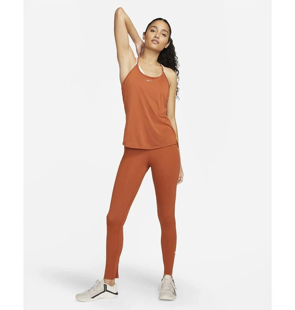 Лосини жіночі Nike Mid-Rise Leggings M Помаранчевий DD0252-246 - Фото 6 Лосини жіночі Nike Mid-Rise Leggings M Помаранчевий DD0252-246 - зображення 6
