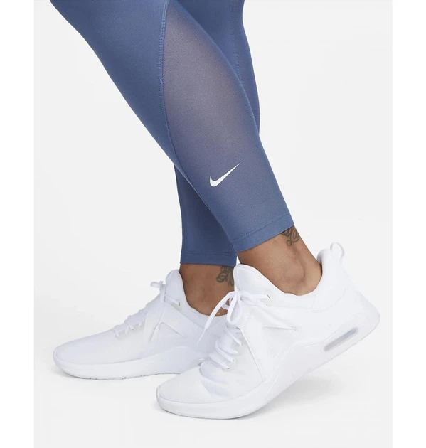 Лосины женские Nike W Nk One Df Mr 7/8 Tgt XS Голубой DD0249-491 - Фото 4 Лосины женские Nike W Nk One Df Mr 7/8 Tgt XS Голубой DD0249-491 - изображение 4