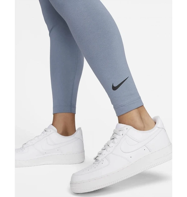 Лосины женские Nike Sportswear Club High-Waisted Leggings Light Blue Dm4651-493 S Голубой DM4651-493 - изображение 5