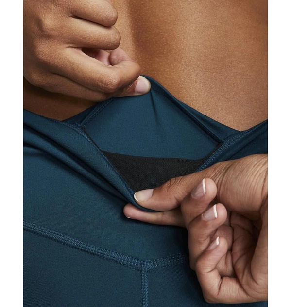 Лосины женские Nike One Icon Clash Womens Mid-Rise Leggings Blue XS Синий DQ6713-460 - Фото 6 Лосины женские Nike One Icon Clash Womens Mid-Rise Leggings Blue XS Синий DQ6713-460 - изображение 6