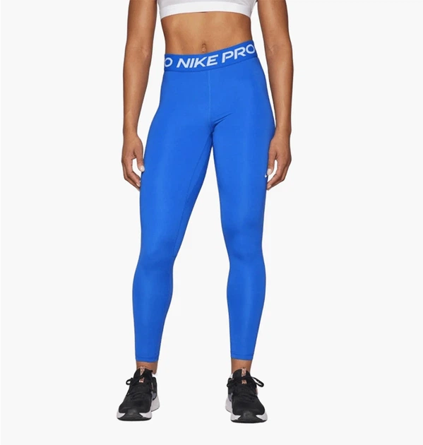 Лосины женские Nike Pro Blue M Синий AO9968-407 - Фото 1 Лосины женские Nike Pro Blue M Синий AO9968-407 - изображение 1